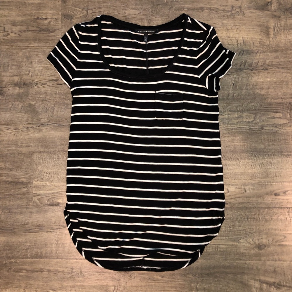 White House black market shirt tunic long small